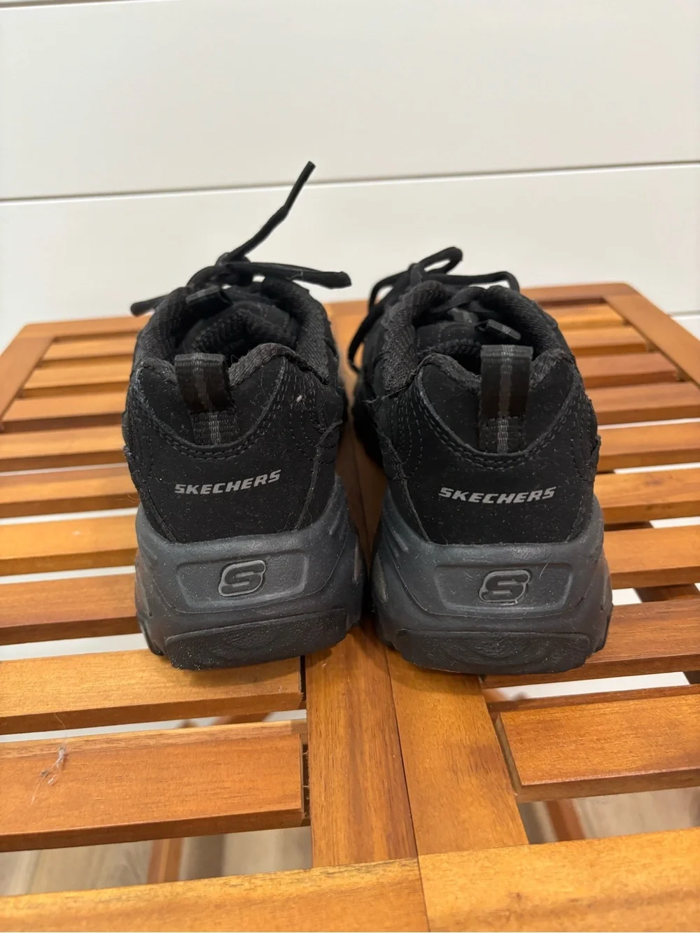 Skechers Black Athletic Slip-On Sneakers